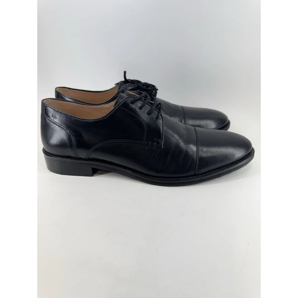 Sterling /Sewn Black Captoe Classic Men's 11.5 D Great Wedding Shoe